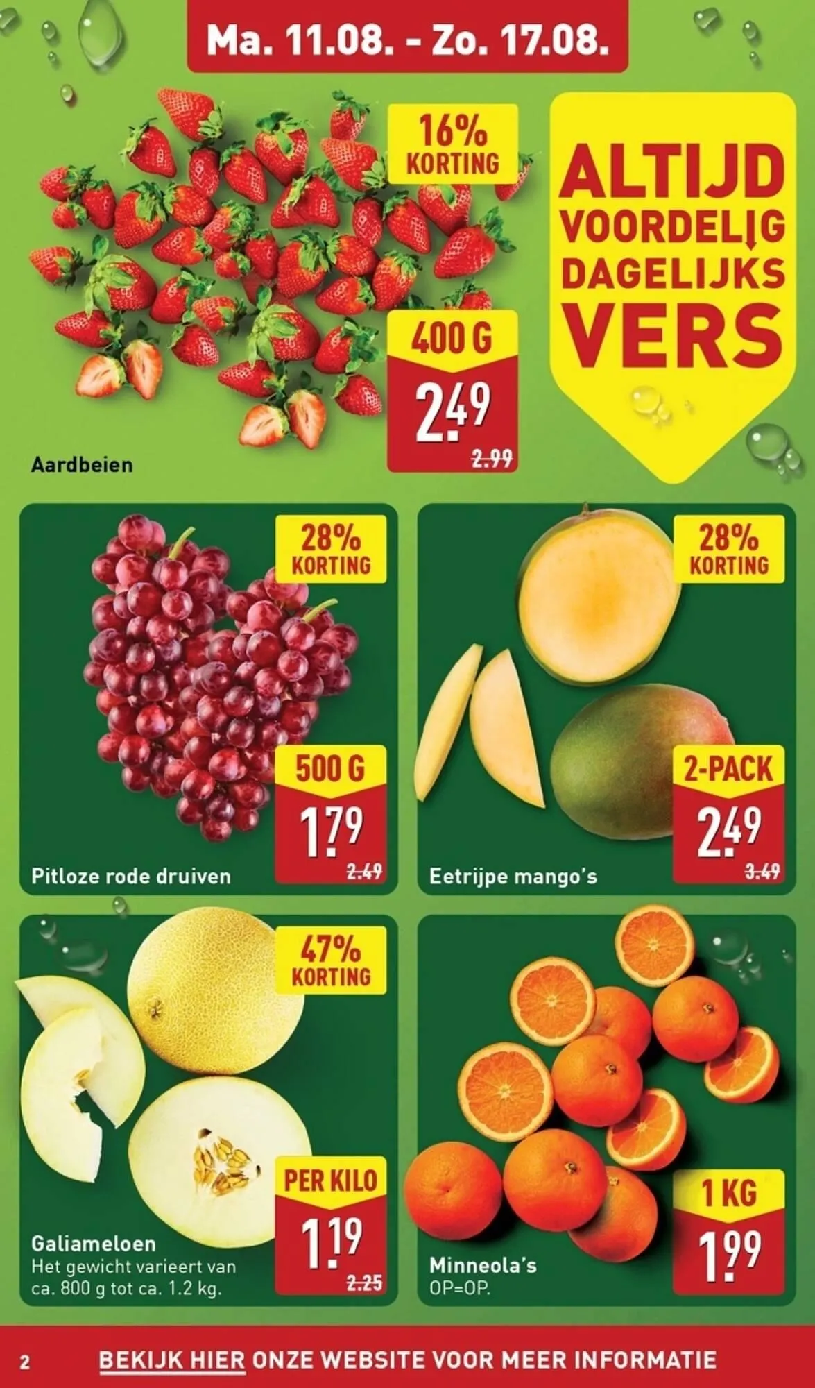 ALDI folder van 11 augustus tot 17 augustus 2025 - Folder pagina 2