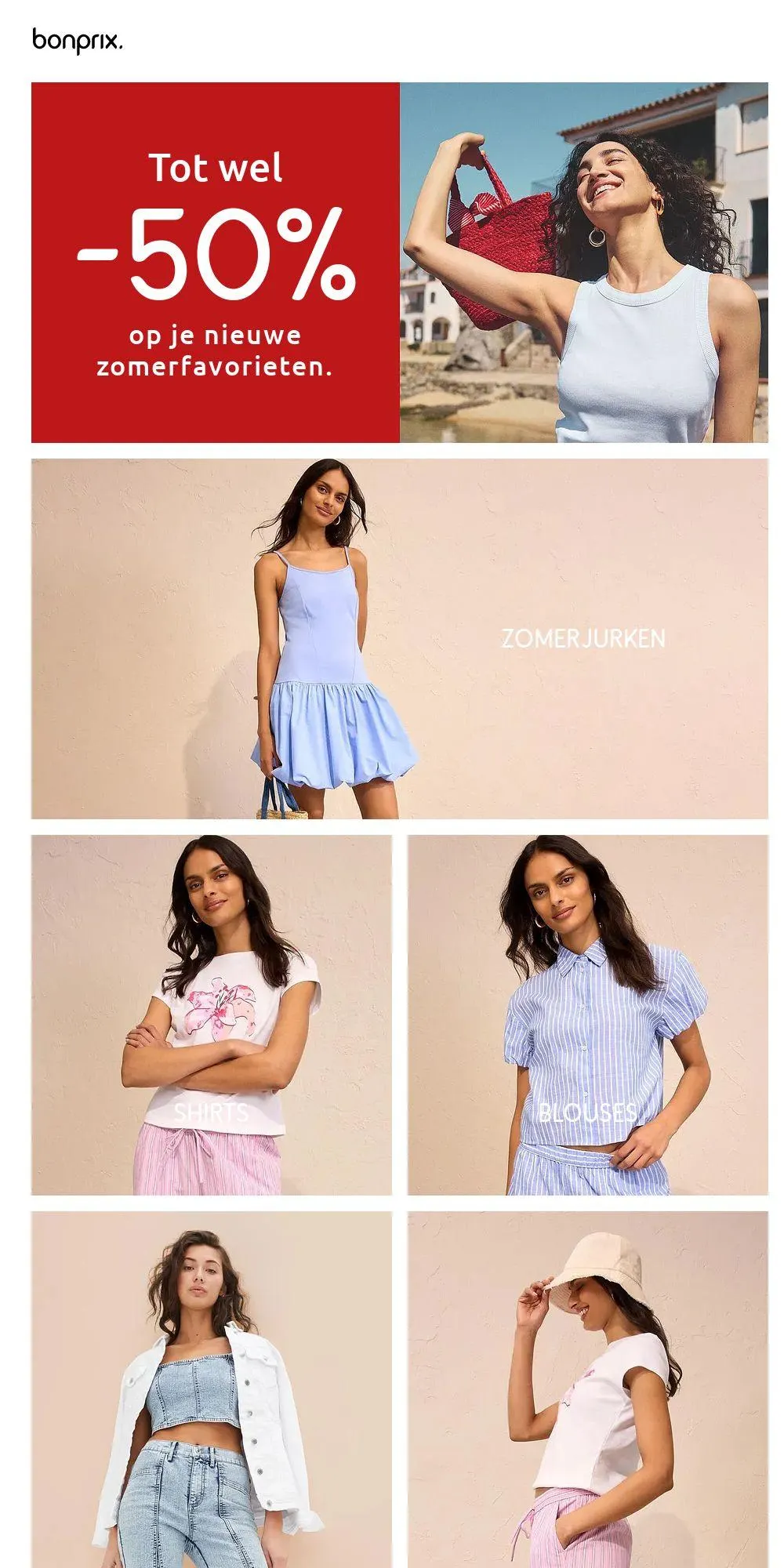 Bonprix Actuele folder van 30 juni tot 6 juli 2025 - Folder pagina 1