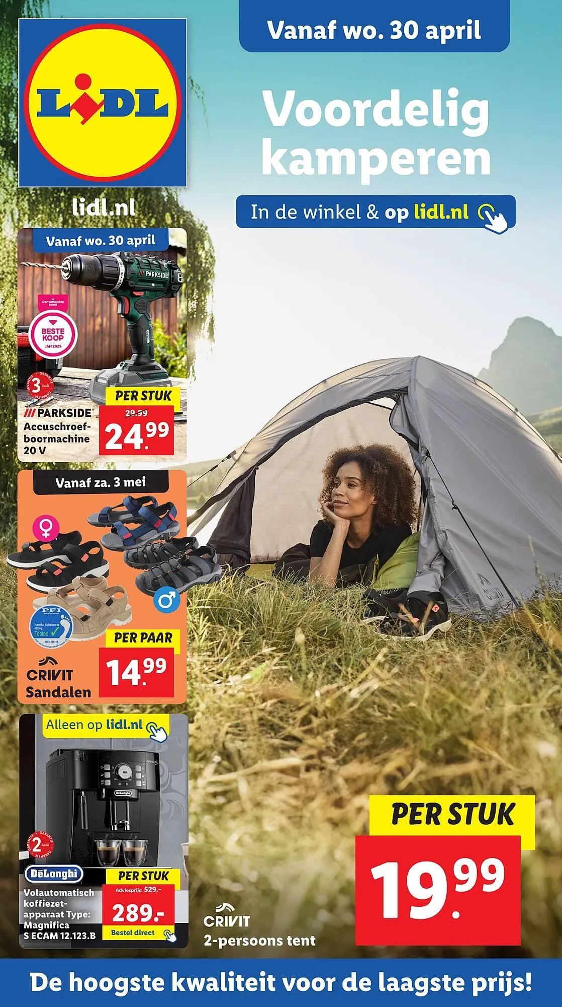 Lidl folder van 28 april tot 4 mei 2025 - Folder pagina 1