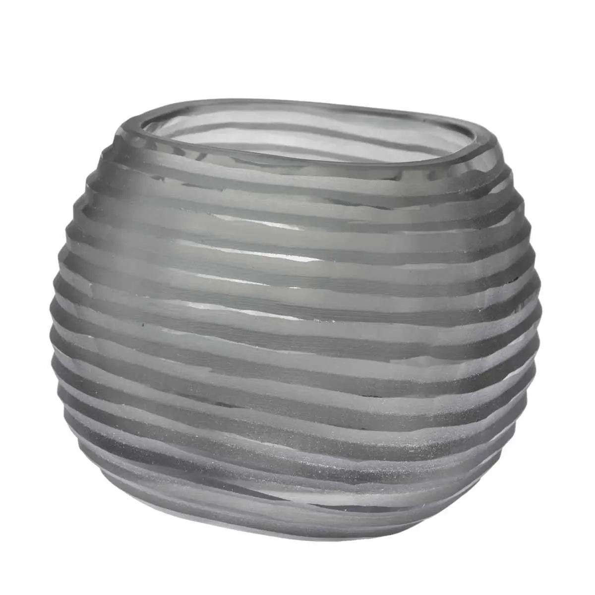 Waxinelichthouder Fem 13cm - grijs