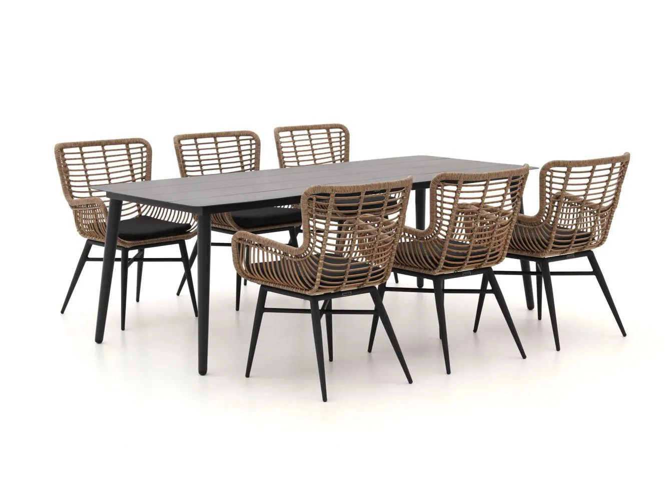 Intenso Asti/Sora 220cm dining tuinset 7-delig