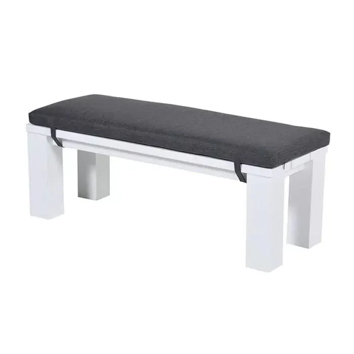 Plaza loungebank 115.5x43xH40 cm - wit
