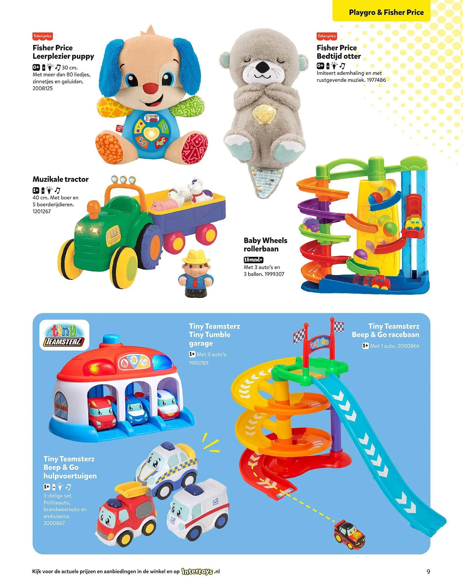 Intertoys folder van 10 oktober tot 7 december 2025 - Folder pagina 9