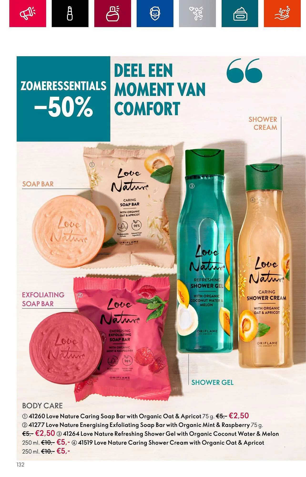 Oriflame folder van 28 juni tot 18 juli 2023 - Folder pagina 132