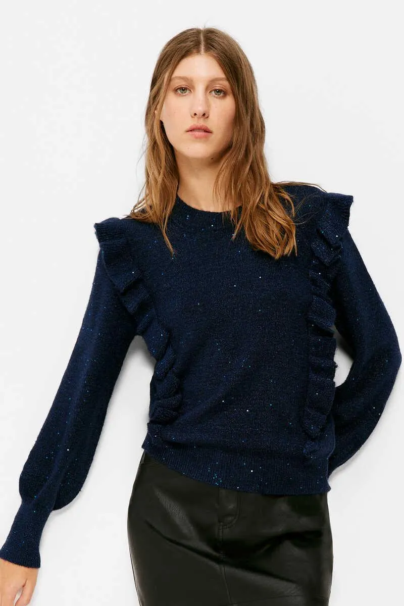 Jersey Volantes Lentejuelas