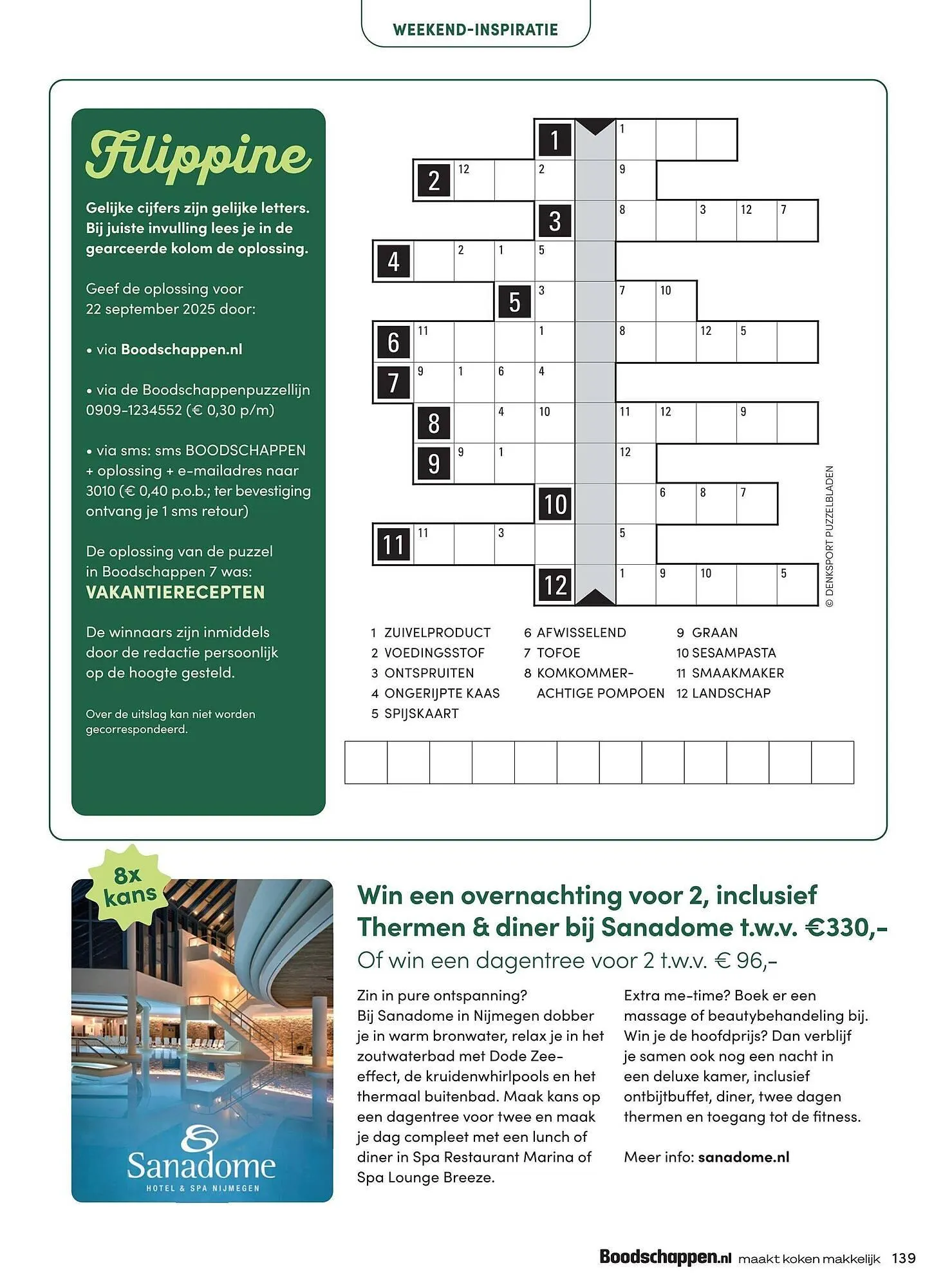 Boodschappen folder van 1 september tot 30 september 2025 - Folder pagina 139