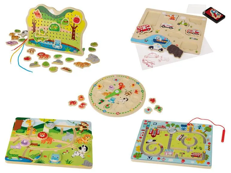 Playtive Houten spel of puzzel