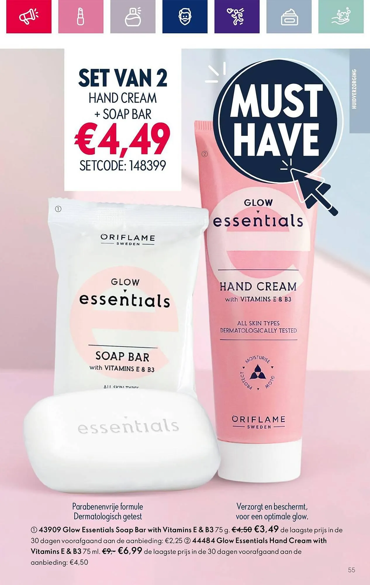Oriflame folder van 1 december tot 19 december 2023 - Folder pagina 55