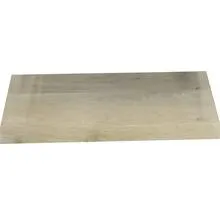 SANOX Wastafelblad massief eiken 60x46x4 cm met rechte kant