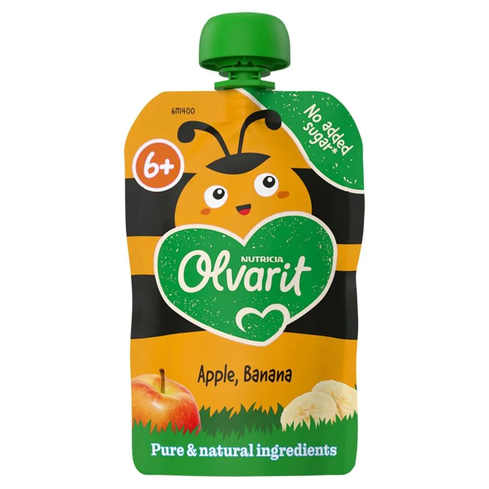 6m olvarit knijp appel banaan