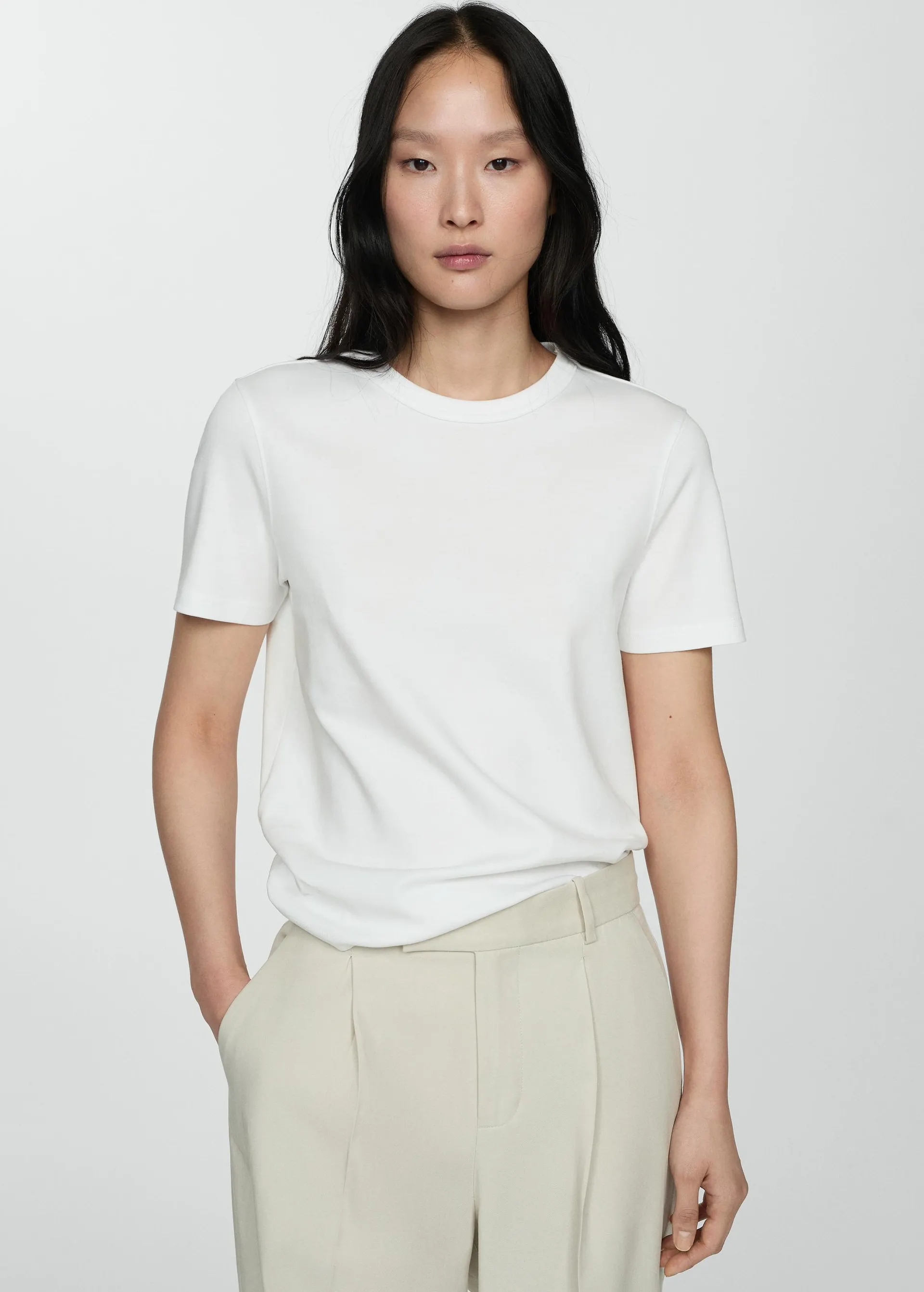 Bavlněné tričko s krátkým rukávem