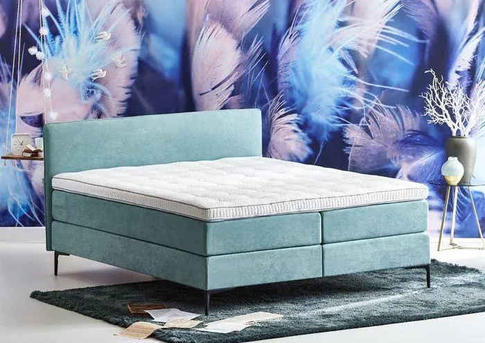 Cinderella Boxspring Pure Wave Compleet - Groen