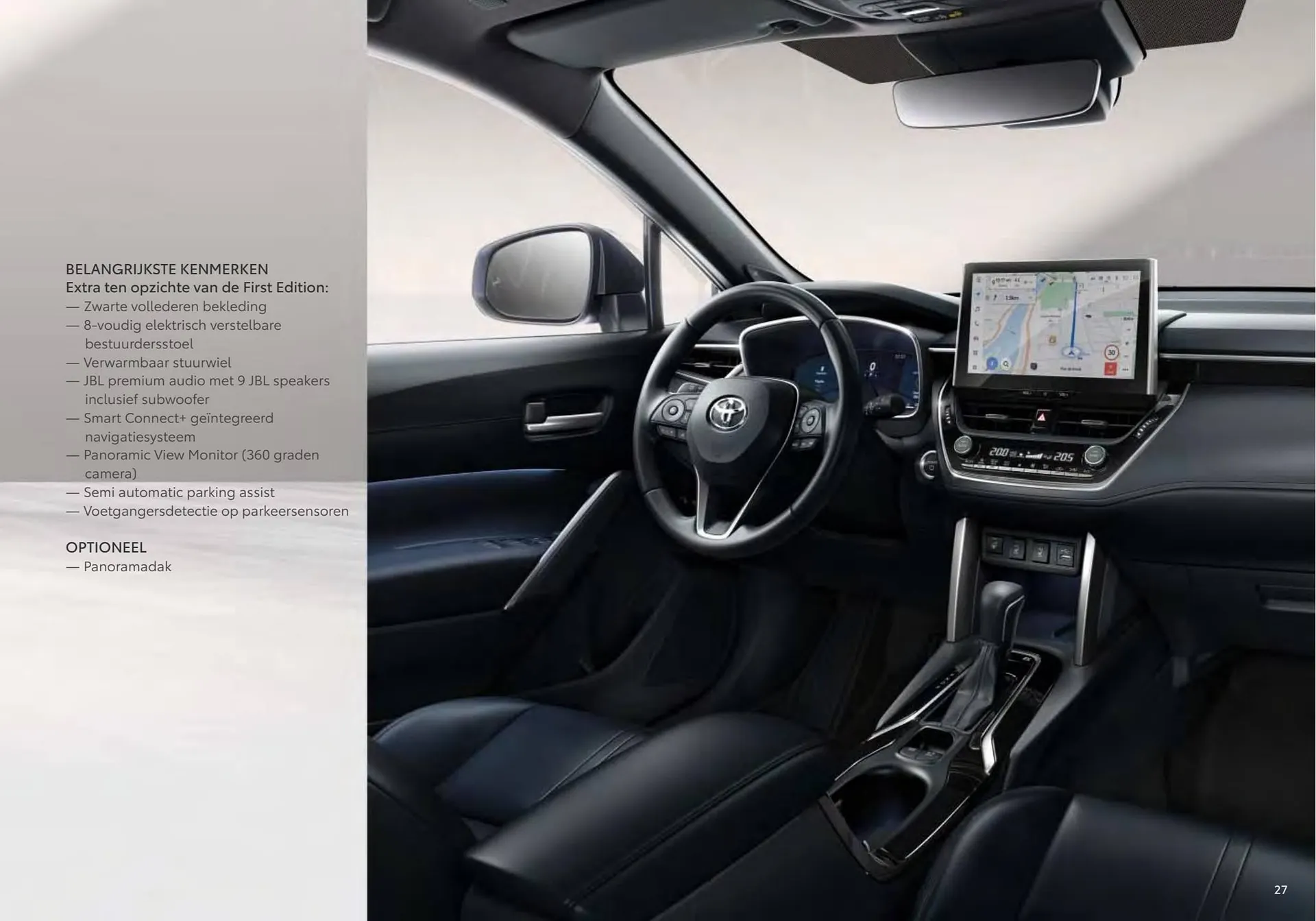 Toyota Corolla Cross folder van 8 januari tot 8 januari 2024 - Folder pagina 27