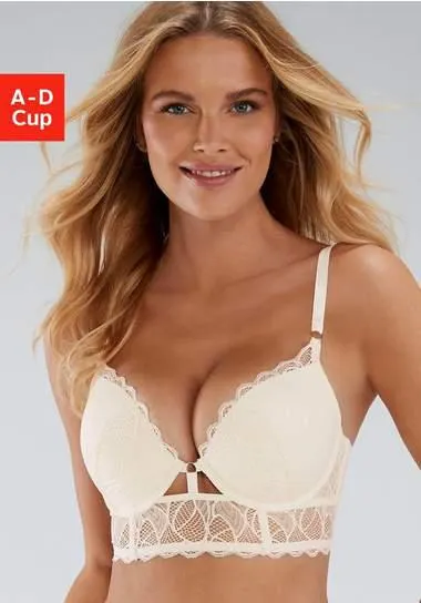 Lascana Push-up-bh in bustiermodel, sexy dessous