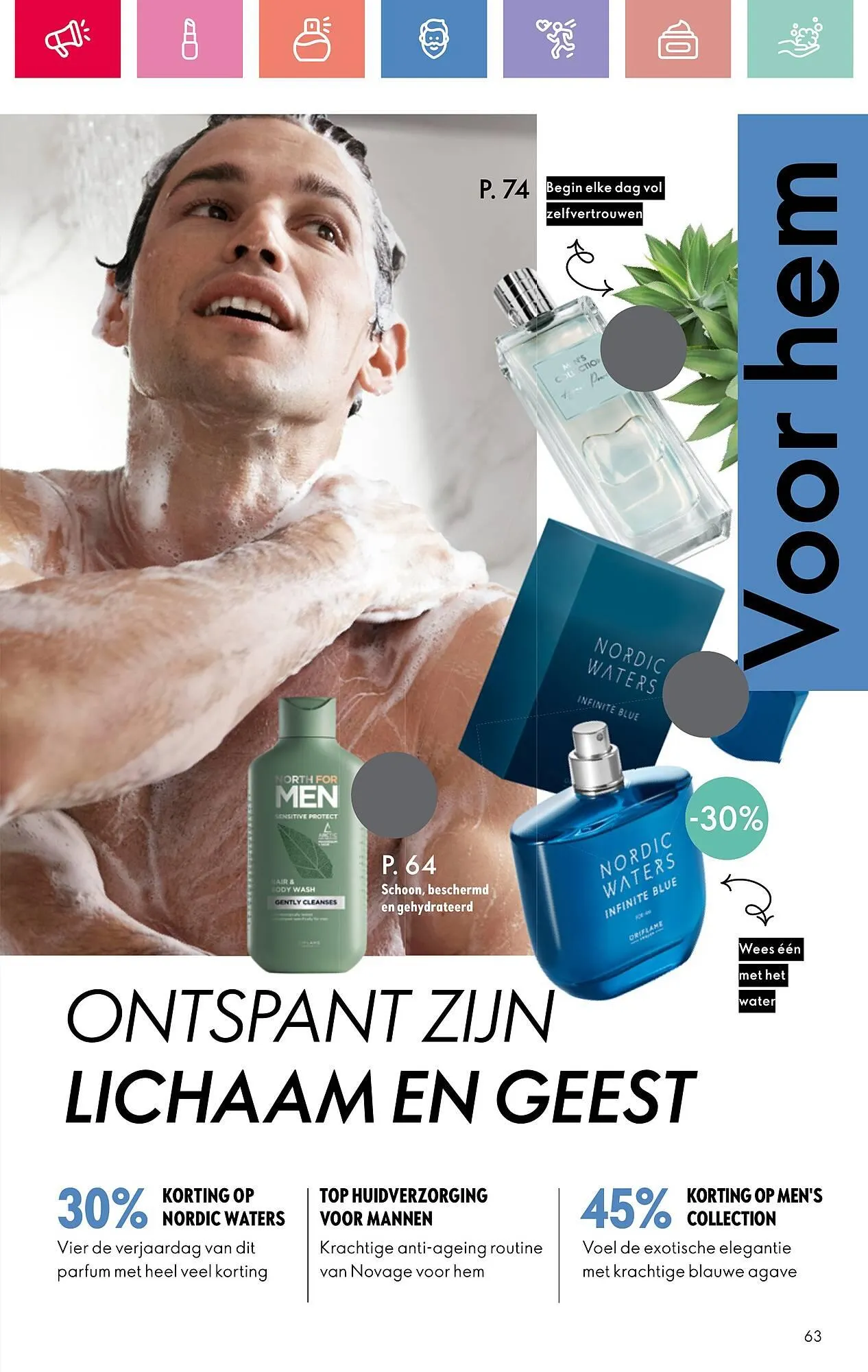 Oriflame folder van 7 mei tot 10 mei 2025 - Folder pagina 63