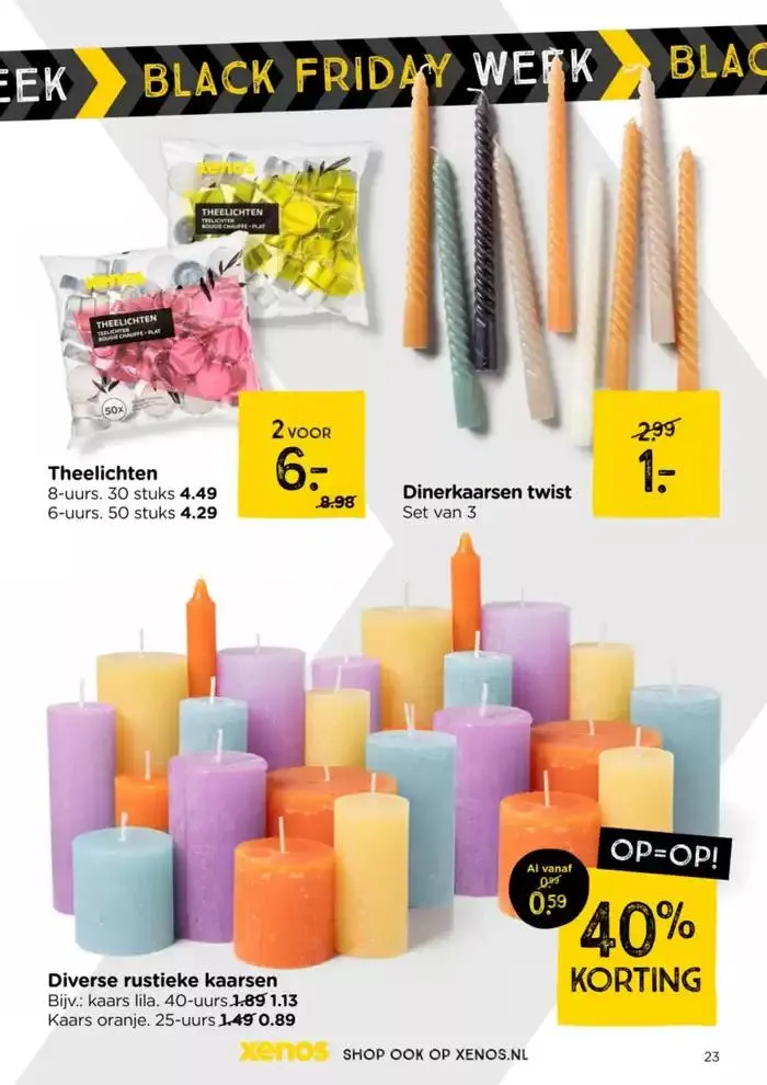 Black Friday Week van 25 november tot 1 december 2024 - folder pagina 23
