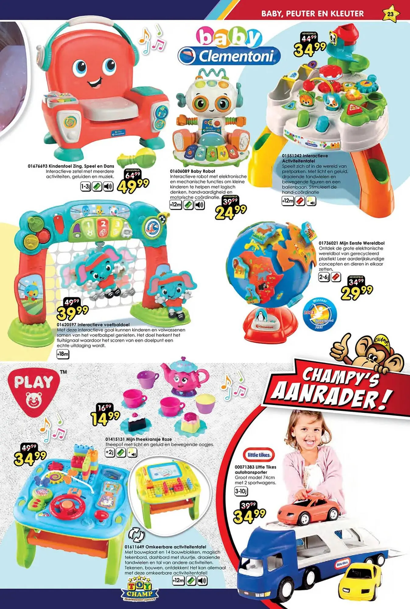 ToyChamp folder van 14 oktober tot 10 december 2023 - Folder pagina 23
