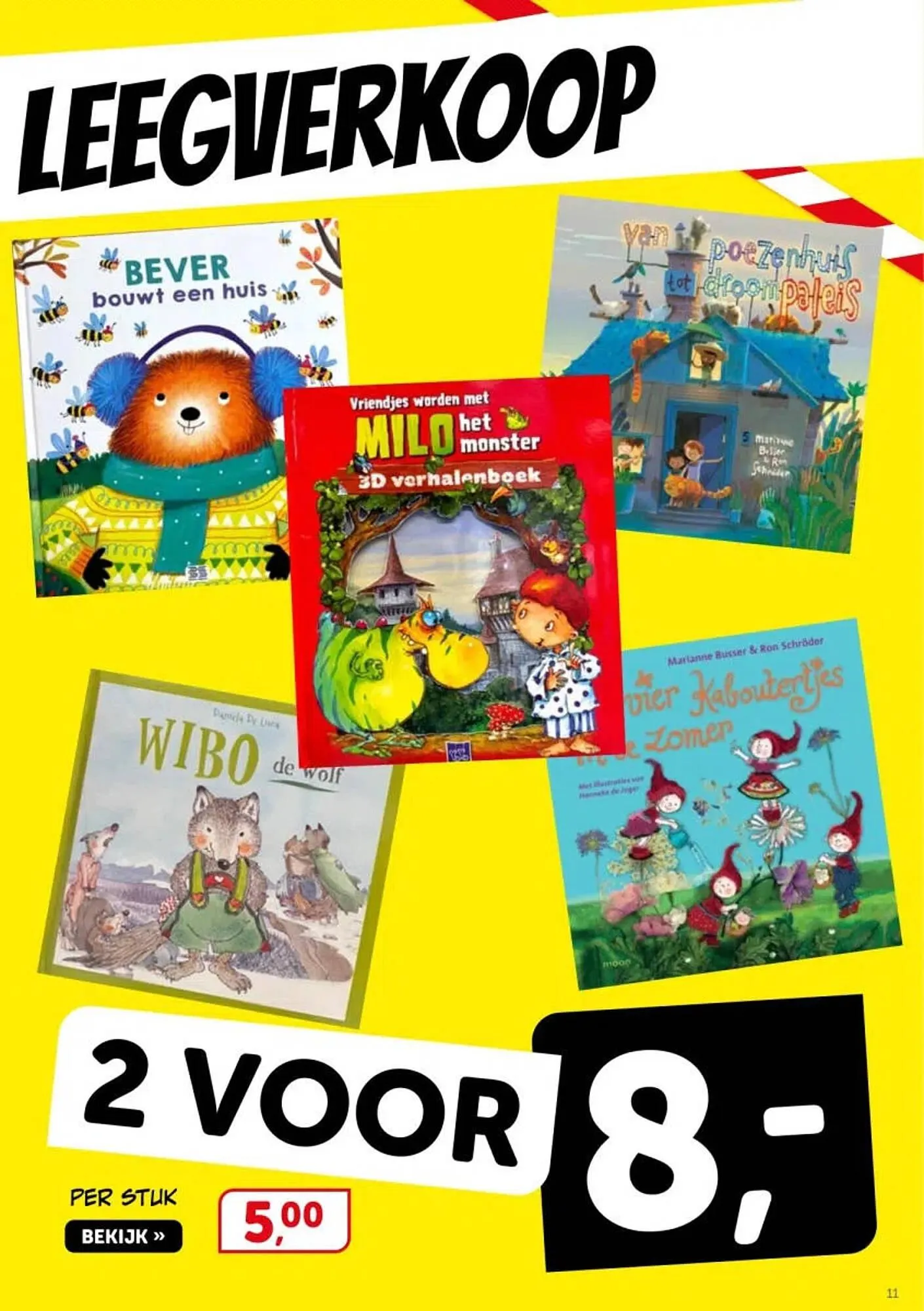 Boekenvoordeel folder van 14 maart tot 22 maart 2026 - Folder pagina 11