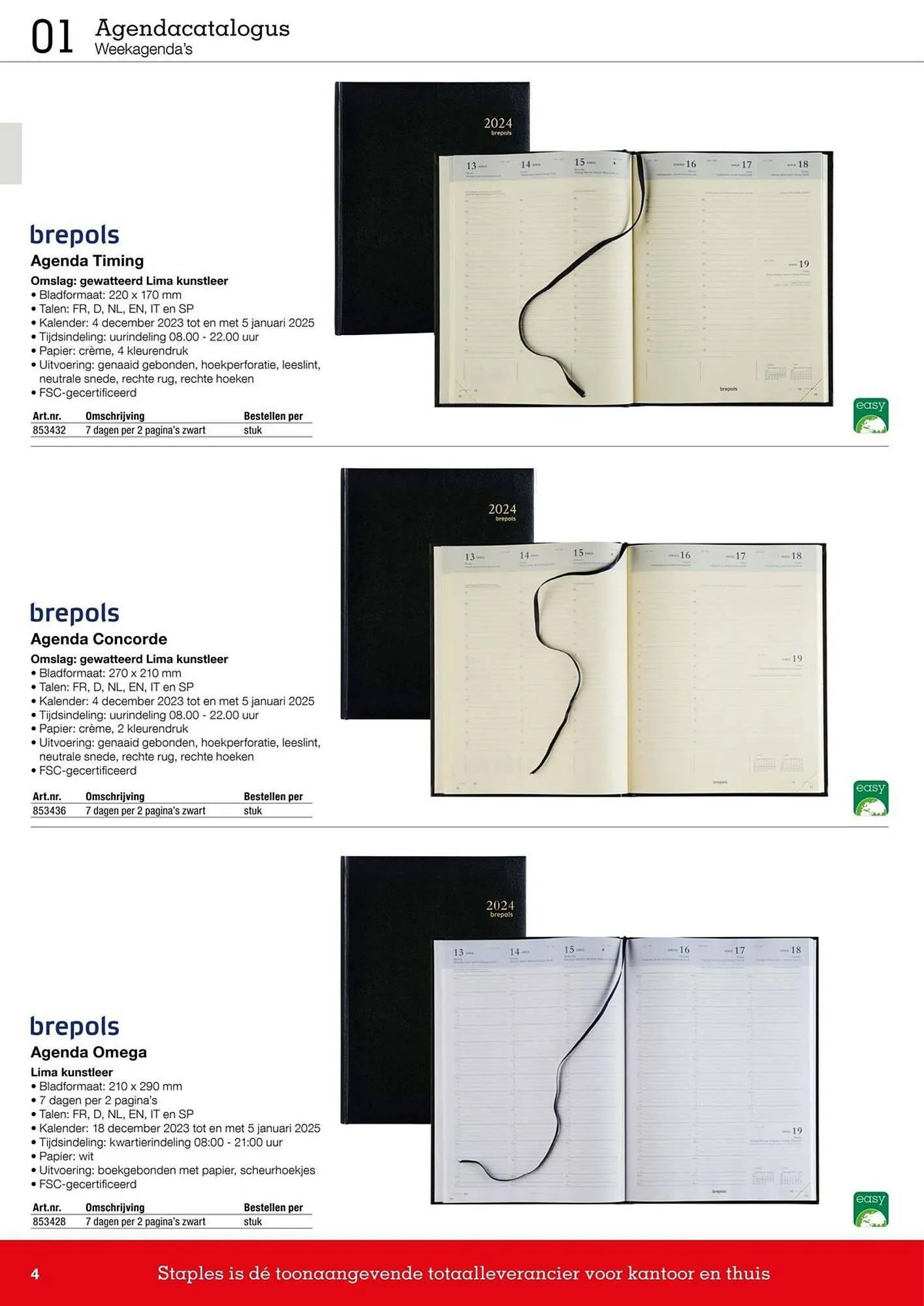 Staples folder van 17 november tot 31 december 2023 - Folder pagina 24