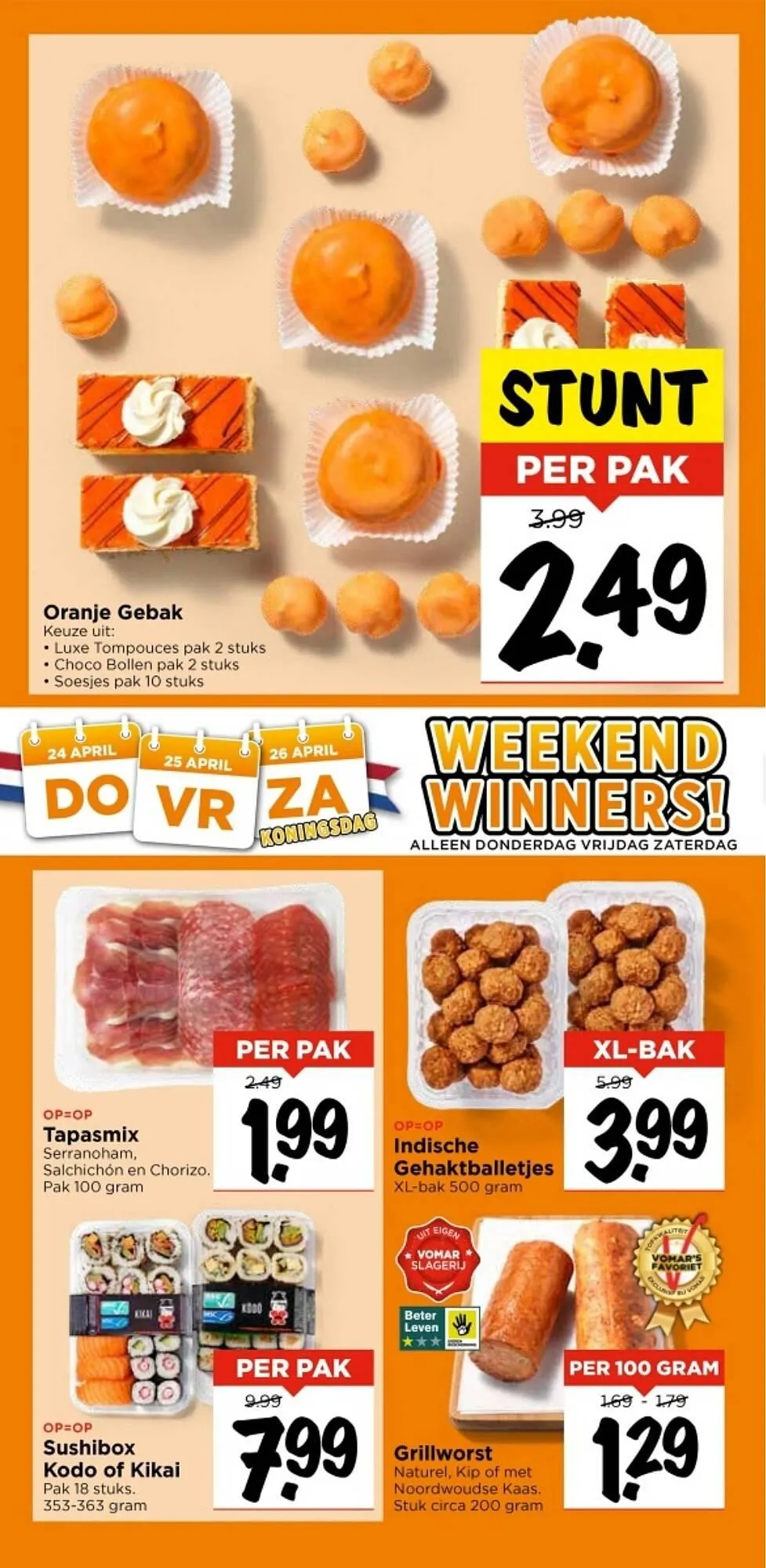 Vomar folder van 24 april tot 27 april 2025 - Folder pagina 3