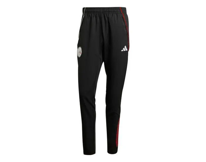 Adidas Ajax Tiro 25 Pre-match trainingsbroek heren black white bold red