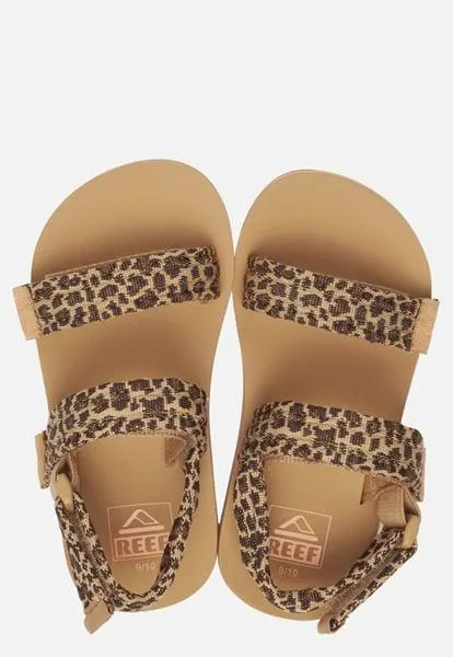 REEF Little Ahi Sandalen Leopard bruin Synthetisch