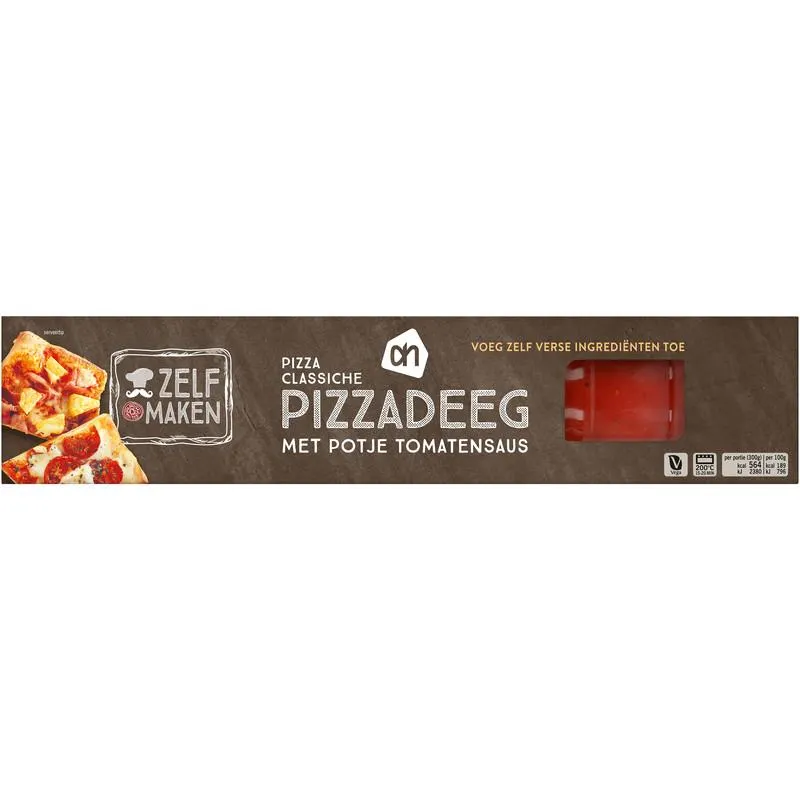 AH Pizzadeeg tomatensaus
