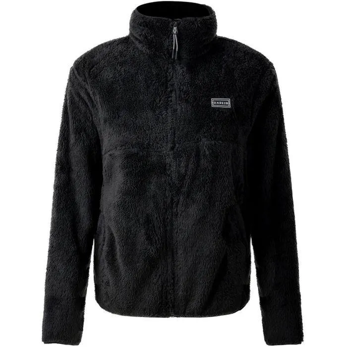 Gnarly fleece vest dames black
