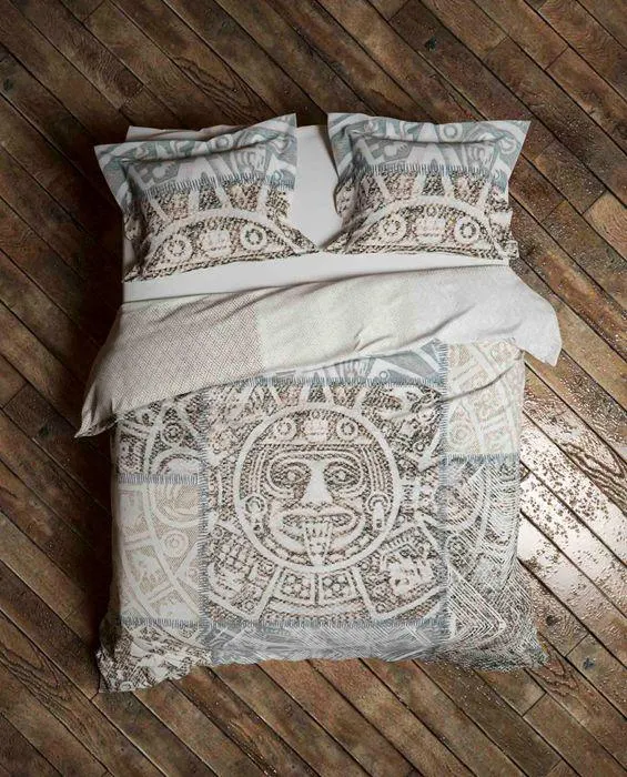 Heckett Lane Dekbedovertrek Katoen Damir - burnt beige