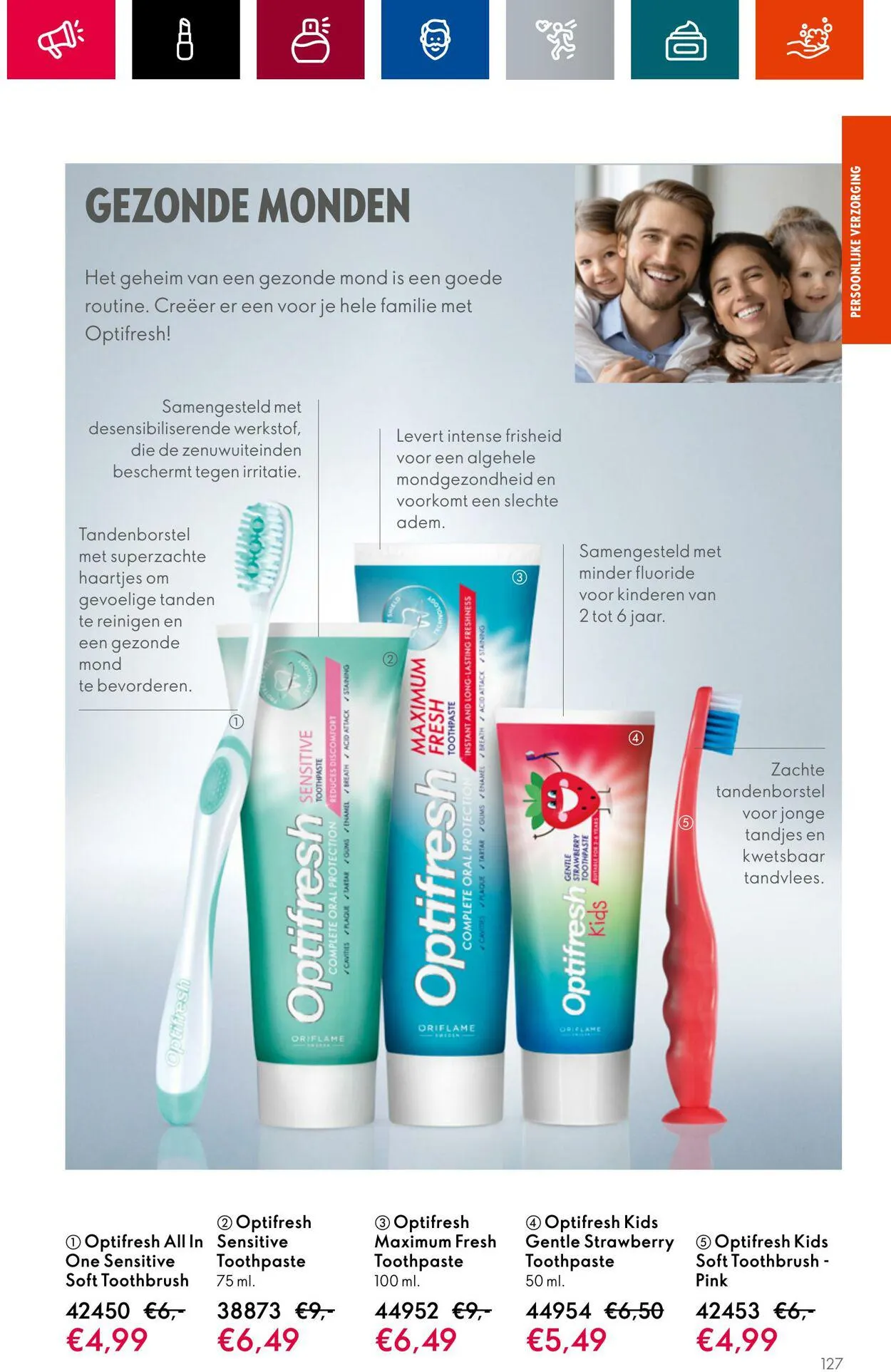 Oriflame Actuele folder van 28 juni tot 18 juli 2023 - Folder pagina 127