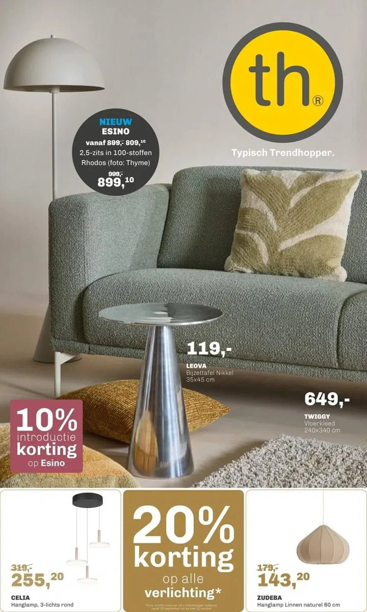 Trendhopper folder van 22 september tot 19 oktober 2025 - Folder pagina 1