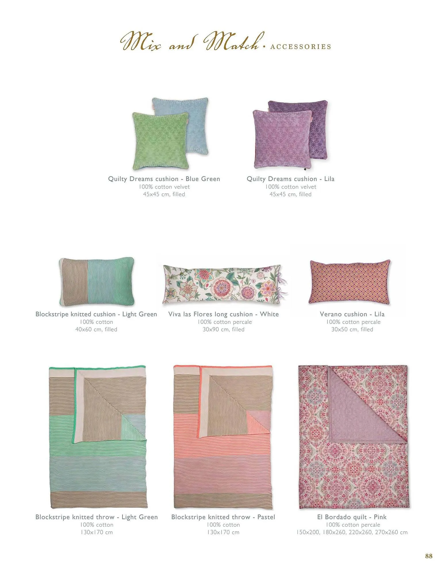Pip Studio Bed & Bath Collection Spring Summer 2024 folder van 1 april tot 30 september 2024 - Folder pagina 89