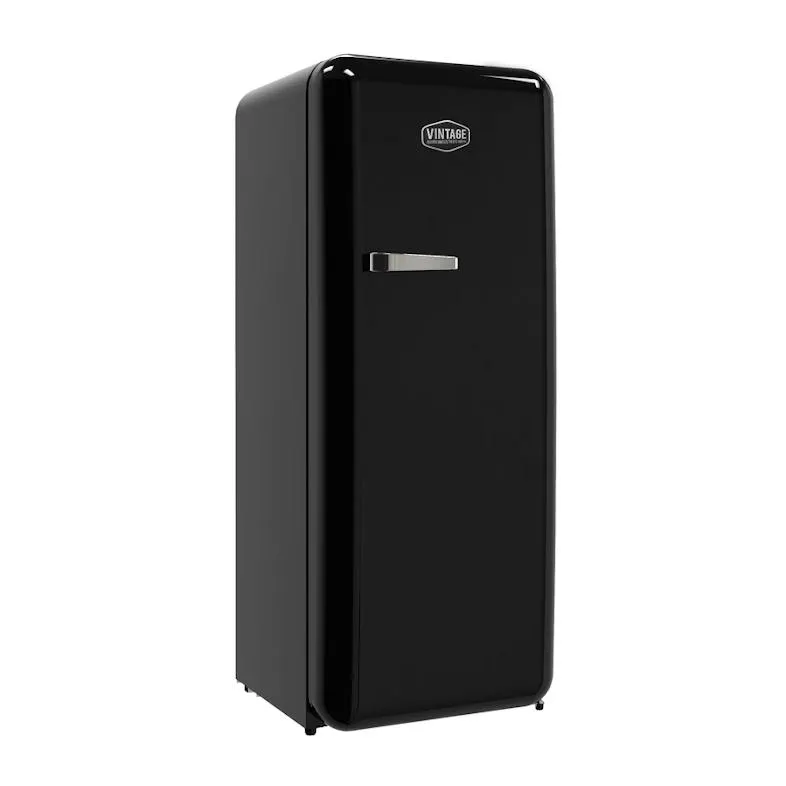 Vintage Industries - Retro koelkast Havanna - Zwart - RC330 - 424200