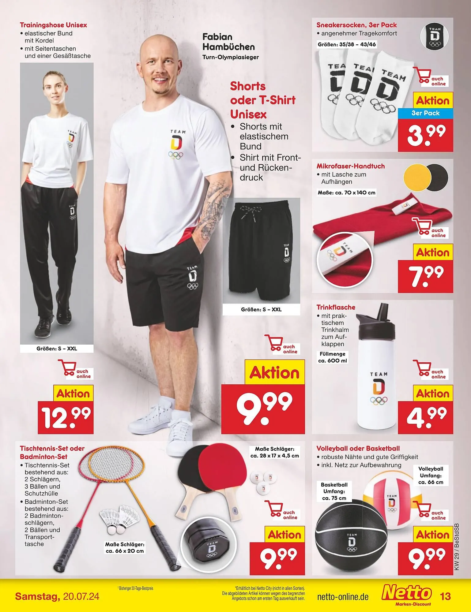 Netto Marken-Discount DE folder van 15 juli tot 20 juli 2024 - Folder pagina 13