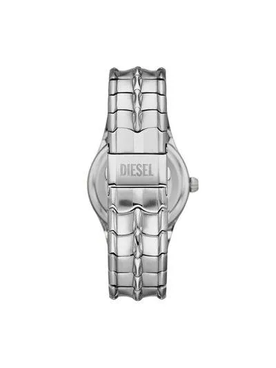 Relógio Diesel Vert Aço Prata - 2 Anos Garantia