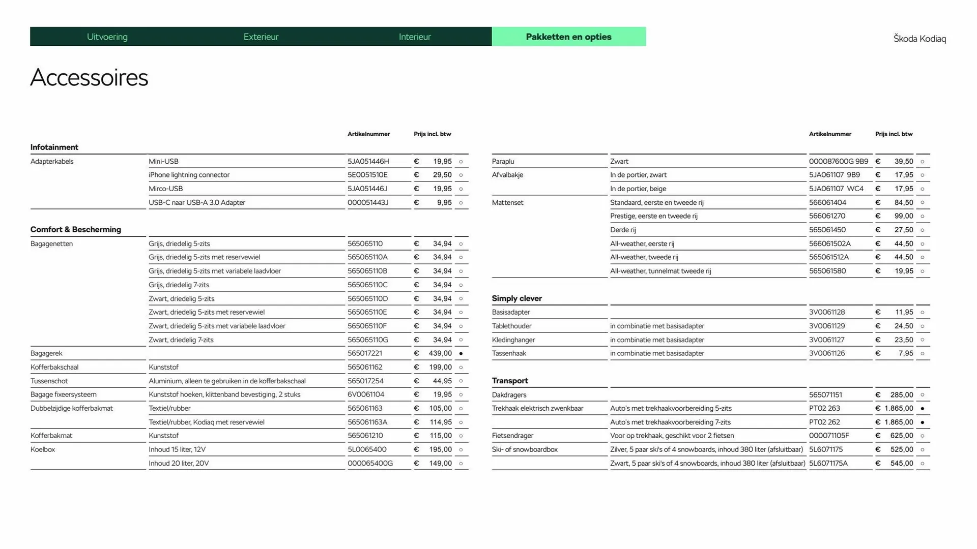 Skoda Kodiaq folder van 5 maart tot 5 maart 2024 - Folder pagina 18