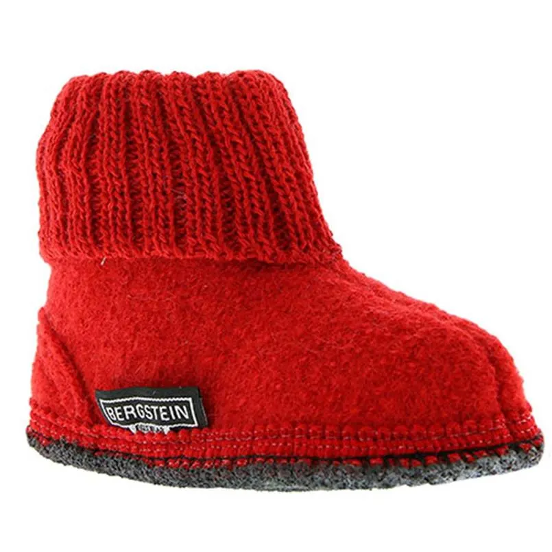 Bergstein sloffen unisex red