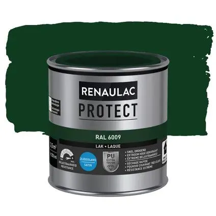 Renaulac lak Protect RAL6009 zijdeglans 250ml