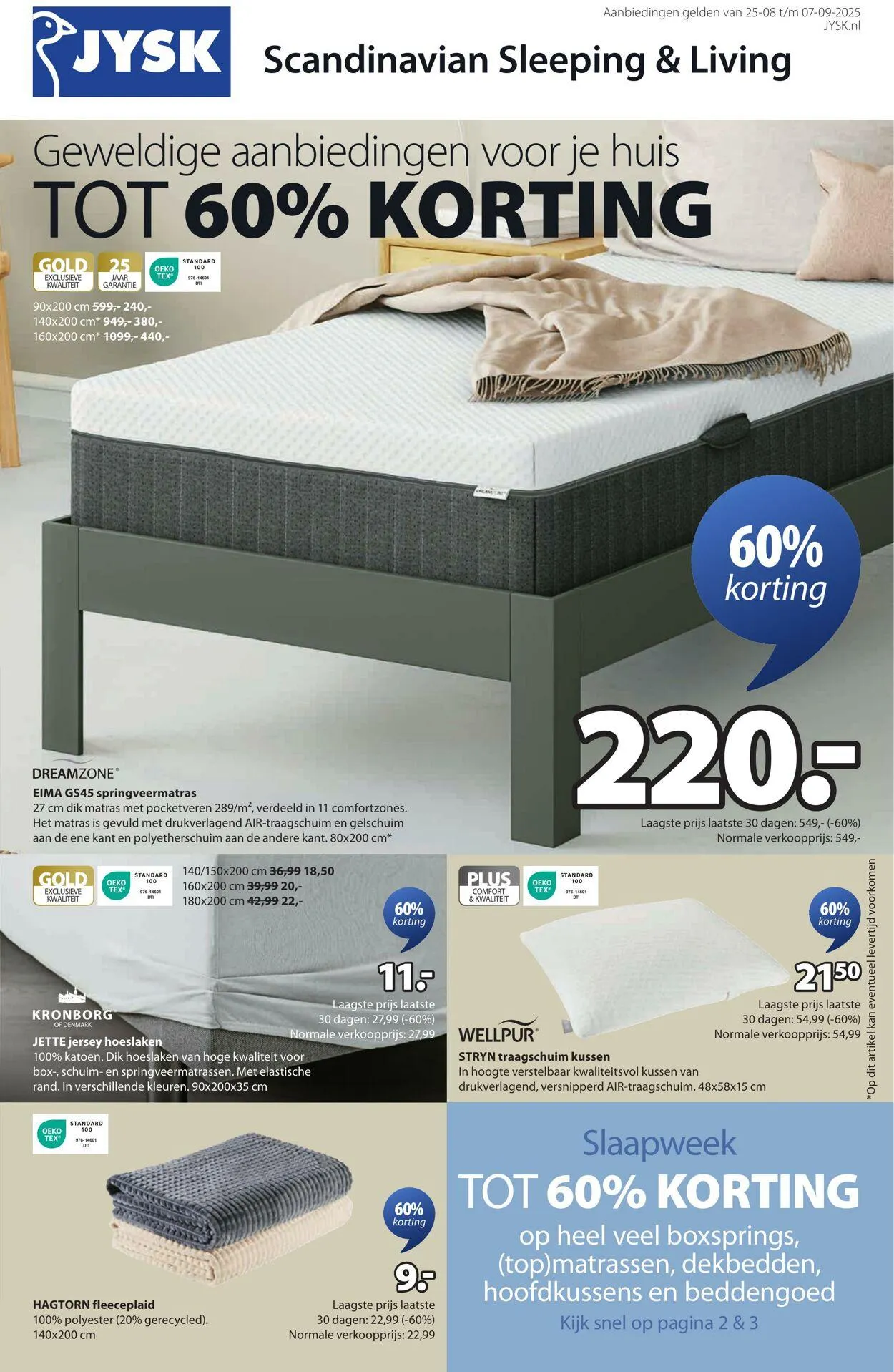 JYSK Actuele folder van 23 november tot 7 december 2025 - Folder pagina 2