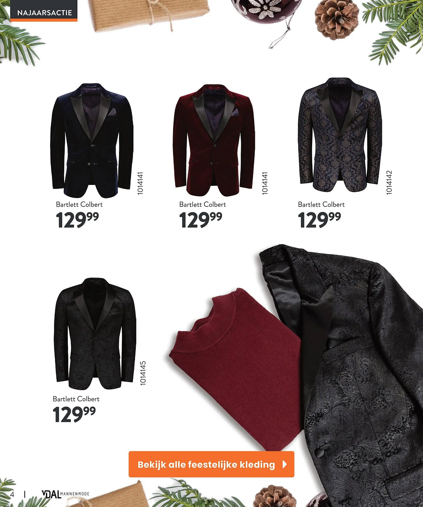 Van Dal Mannenmode folder van 23 november tot 26 december 2023 - Folder pagina 4