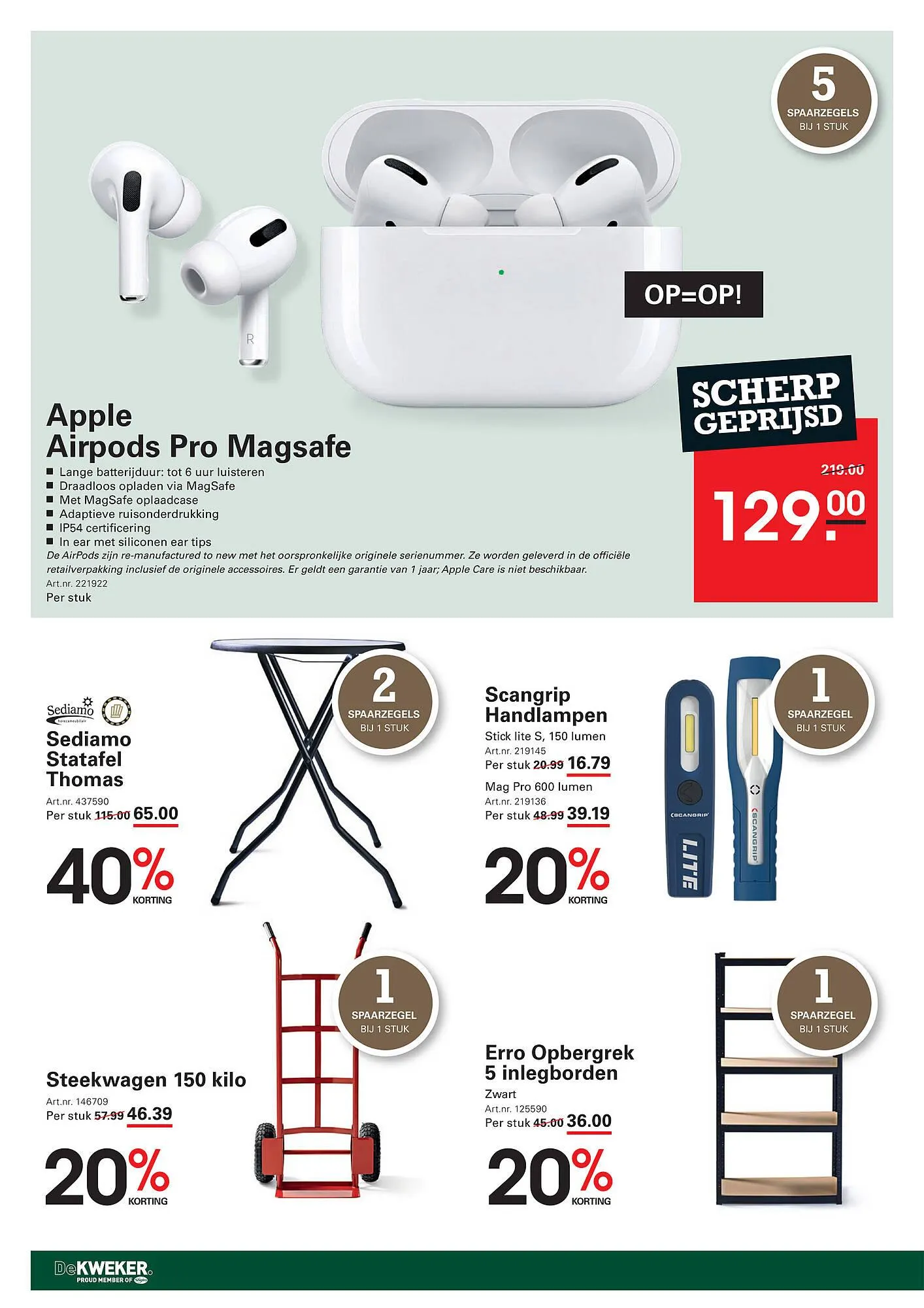 De Kweker folder van 30 oktober tot 17 november 2025 - Folder pagina 42