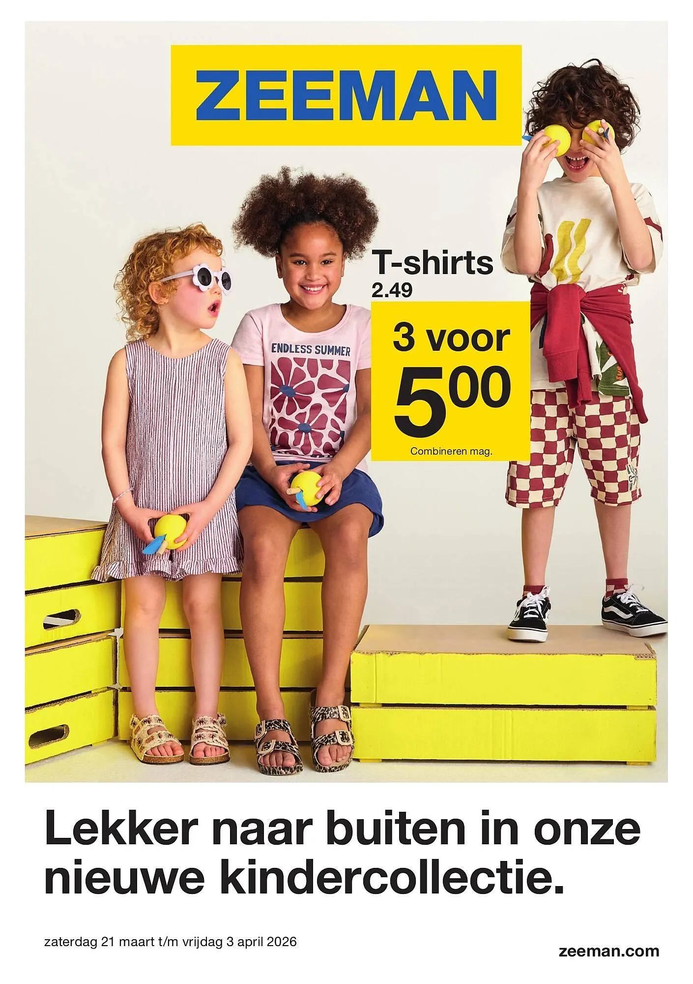Zeeman folder van 21 maart tot 3 april 2026 - Folder pagina 1