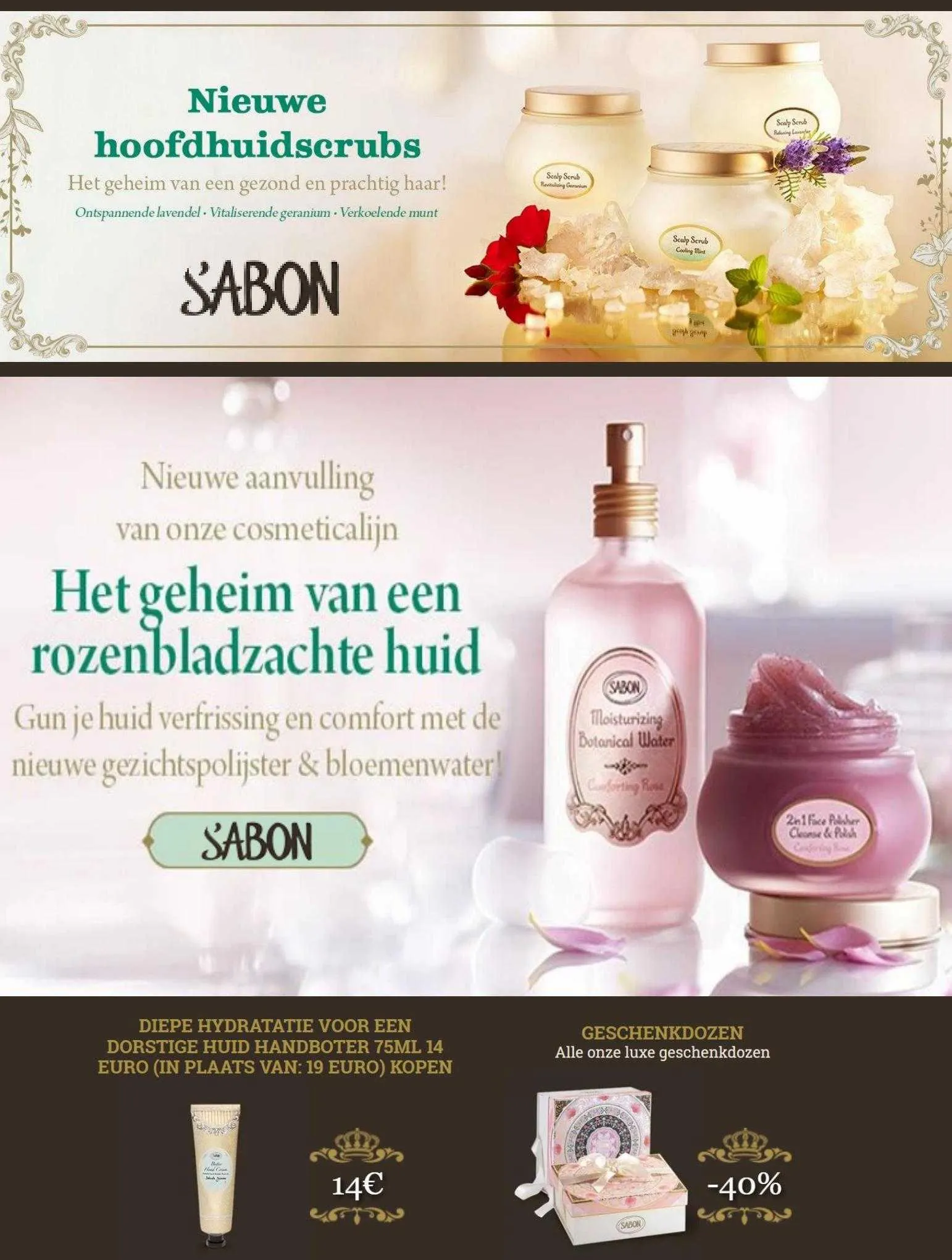 Sabon Folder van 4 september tot 23 september 2023 - Folder pagina 1