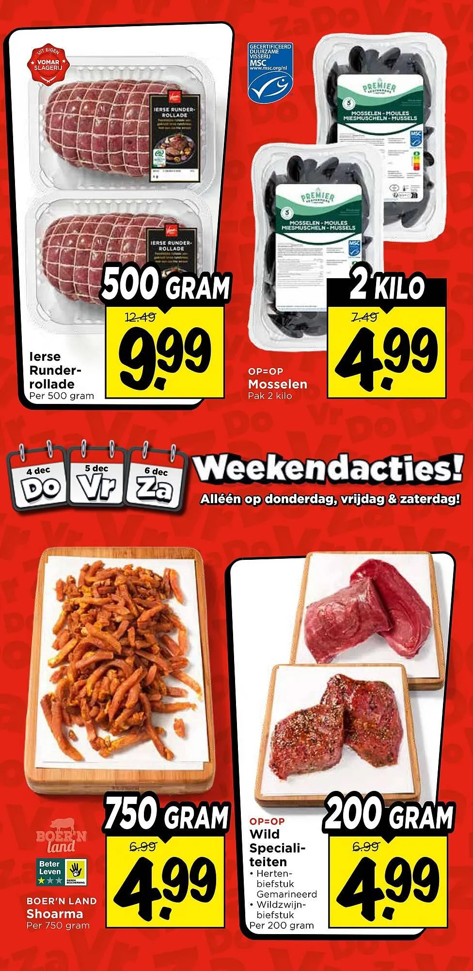 Vomar Voordeelmarkt folder van 30 november tot 6 december 2025 - Folder pagina 44