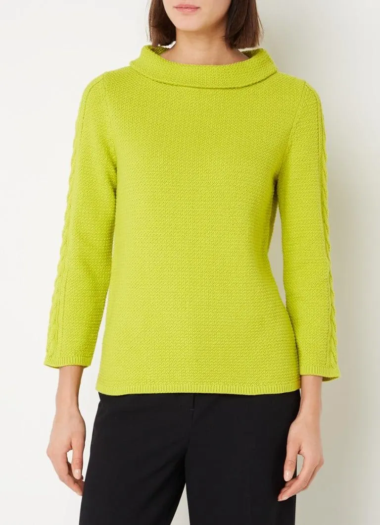 Camilla grofgebreide coltrui