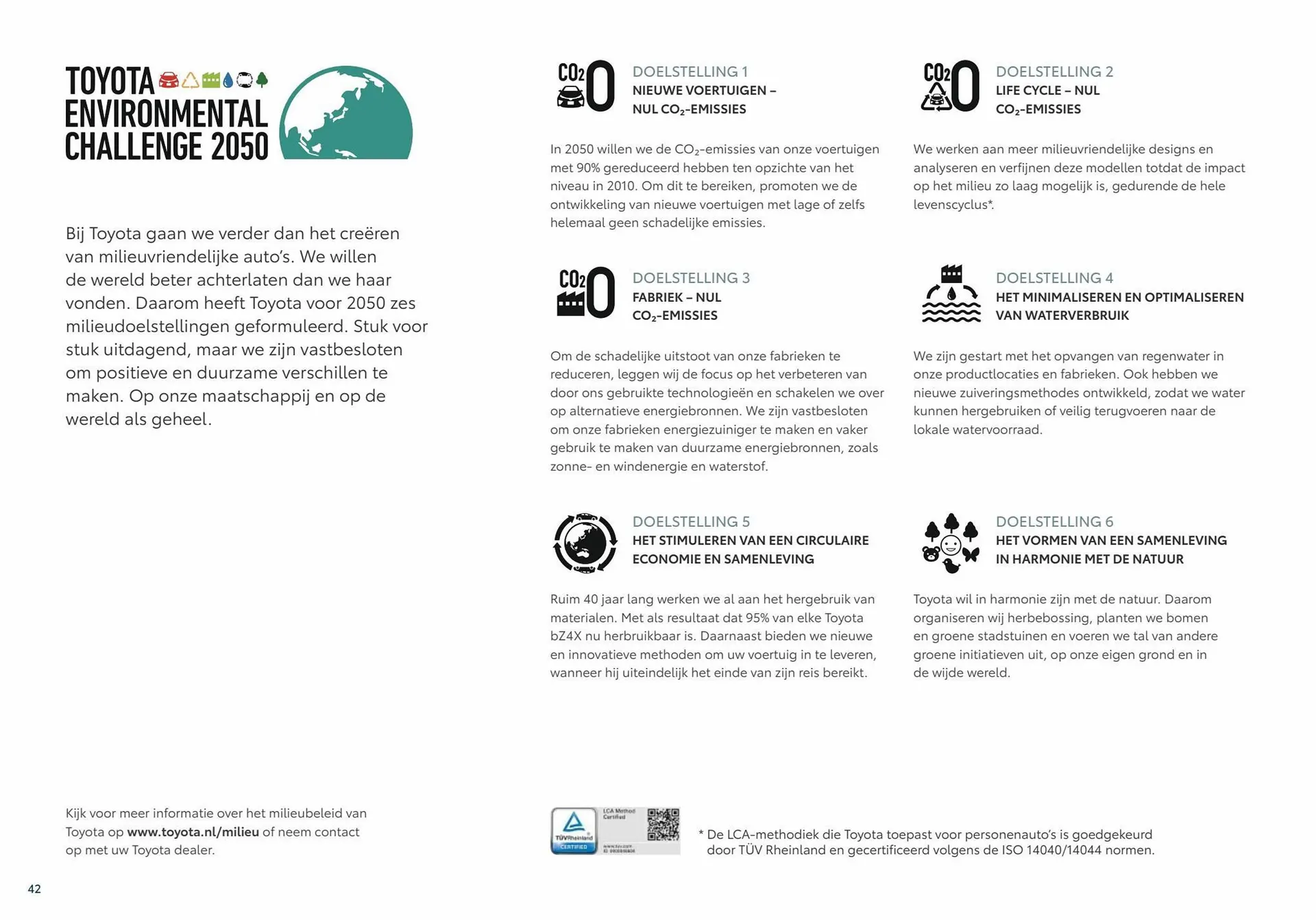 Toyota bZ4X folder van 8 januari tot 8 januari 2024 - Folder pagina 42