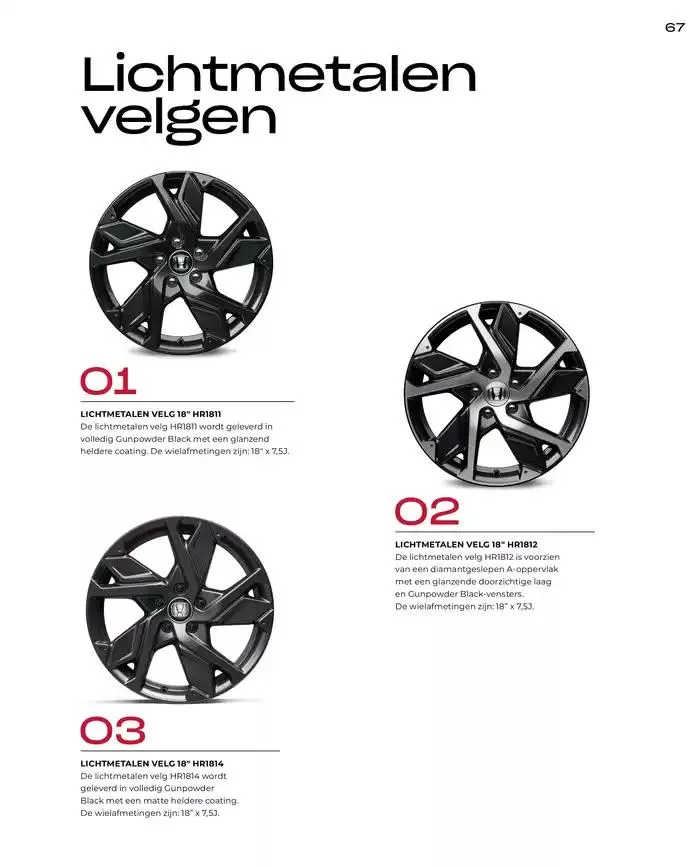HR-V van 19 november tot 30 juni 2025 - Folder pagina 67