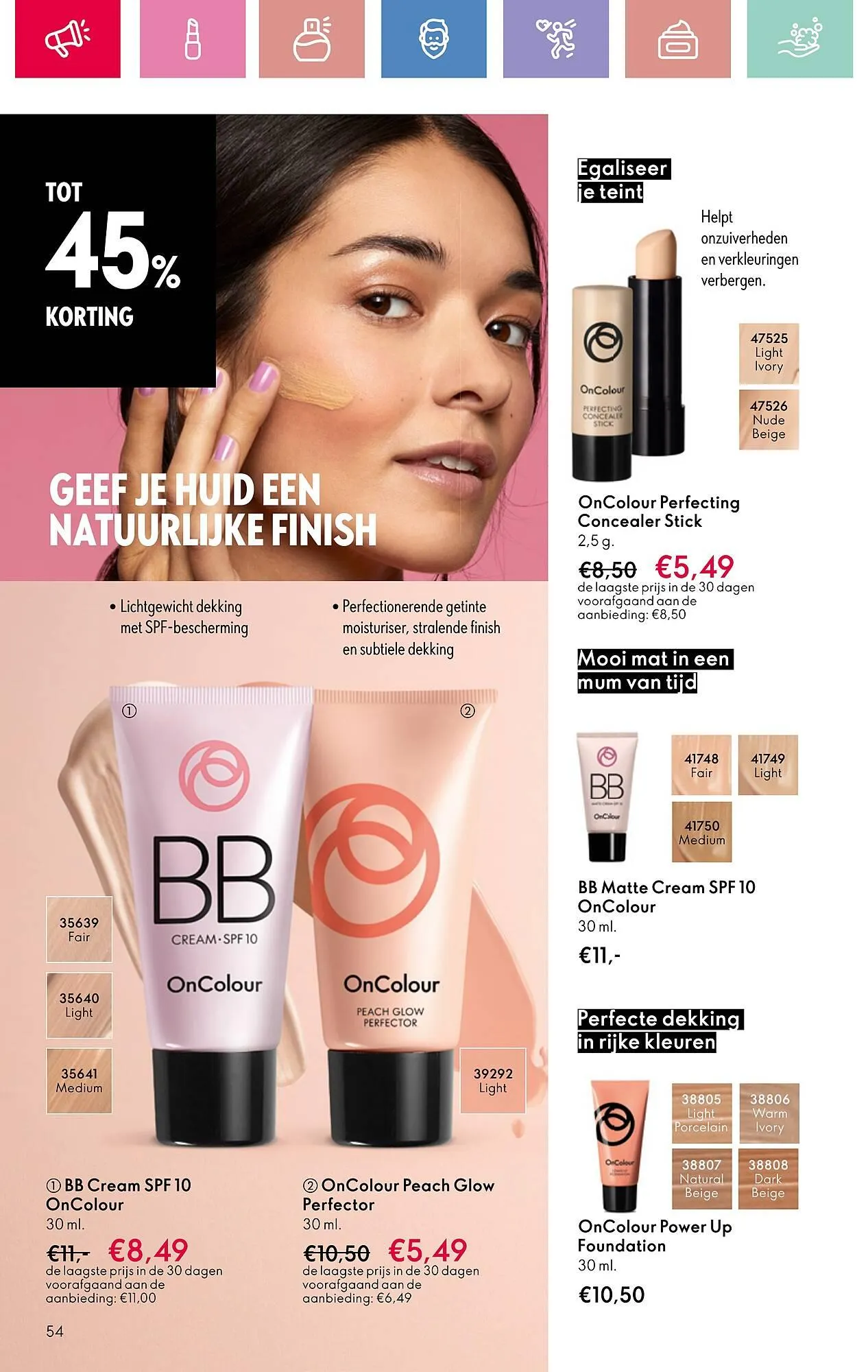 Oriflame folder van 31 maart tot 19 april 2025 - Folder pagina 54