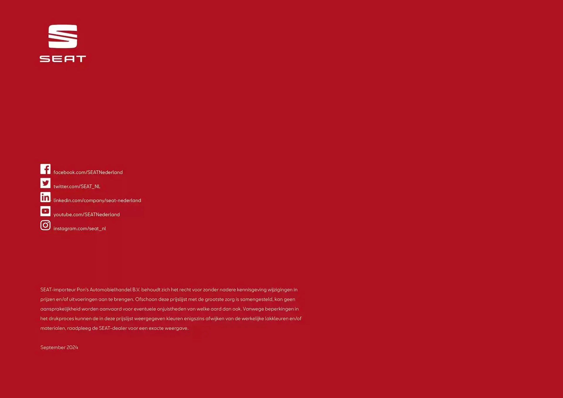 SEAT folder van 8 november tot 8 november 2025 - Folder pagina 22