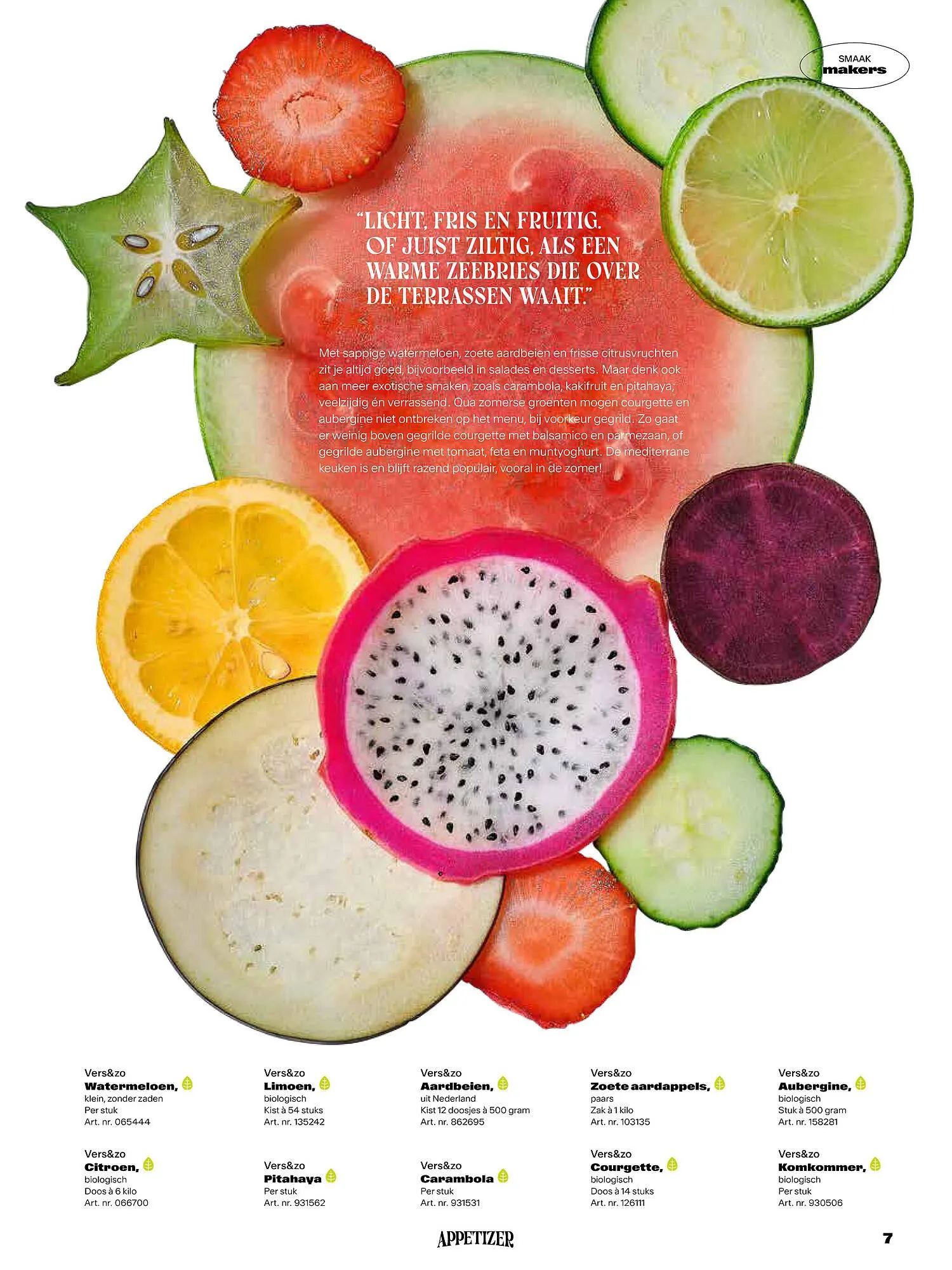 Bidfood folder van 1 mei tot 31 augustus 2025 - Folder pagina 7